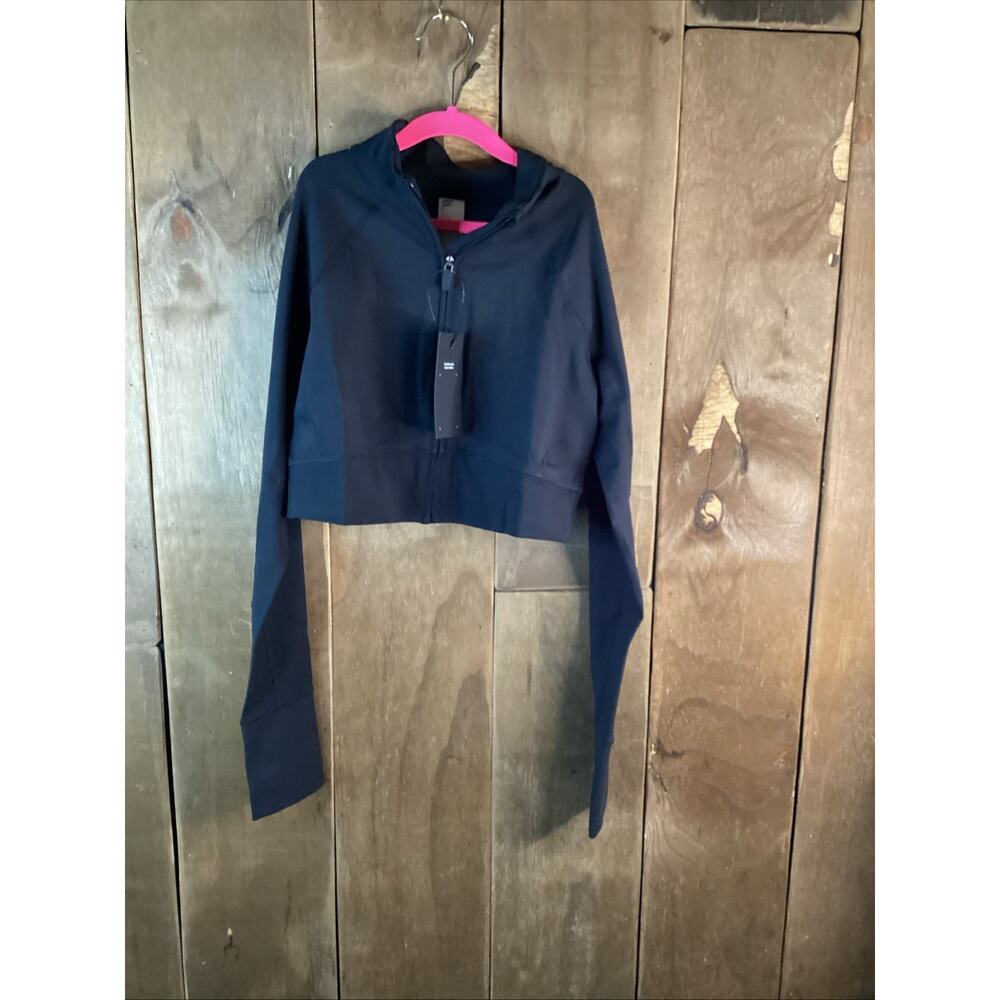 Fabletics Black Cropped Jacket